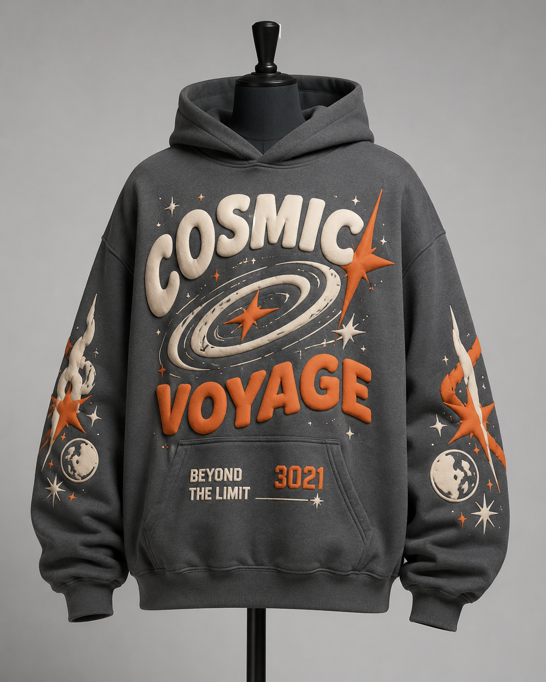 Cosmic Momentum Hoodie Detail